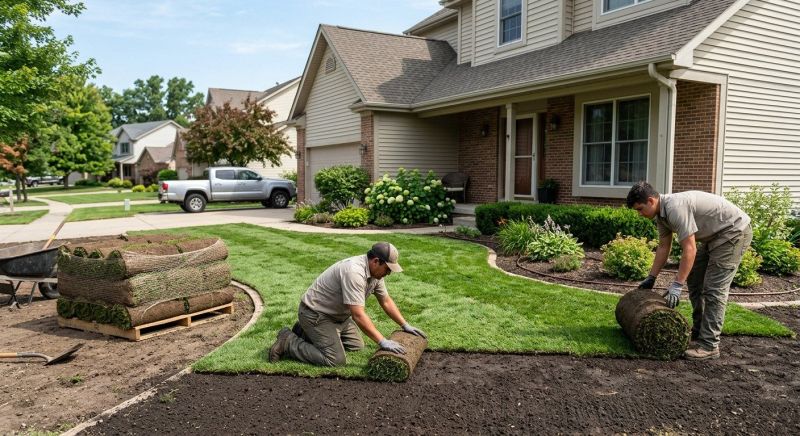 Fescue Sod Installation in Aiken, SC