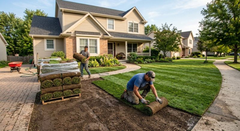 Sodding Service in Rockwall, TX