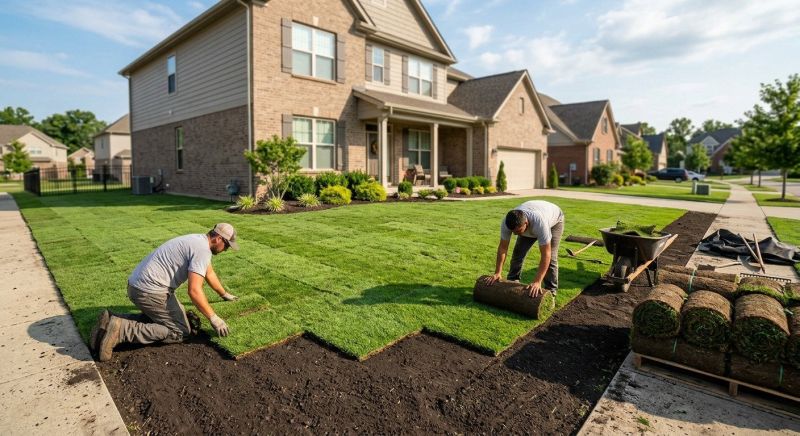 Bermuda Grass Installation in Aiken, SC