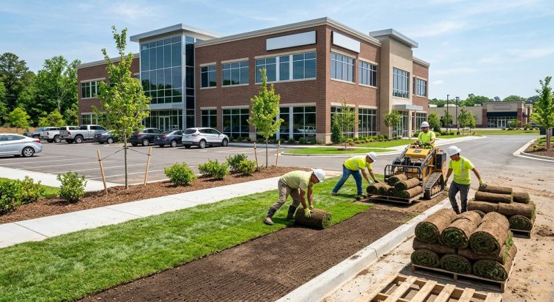 Commercial Sod Installation in Rockwall, TX