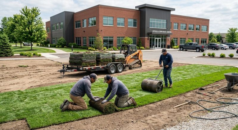Commercial Sod Installation in Aiken, SC