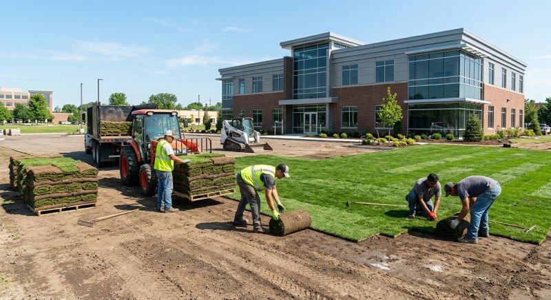 Commercial Sodding in Aiken, SC