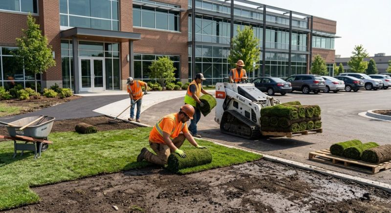 Commercial Sodding in Ventura County, CA
