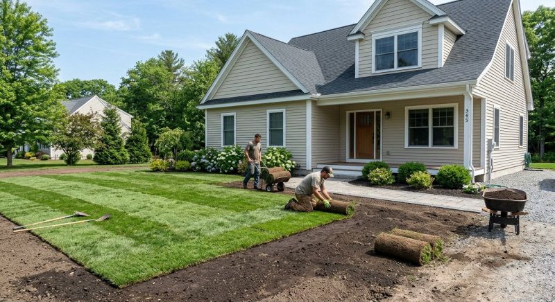 Lawn Installation in Rockwall, TX