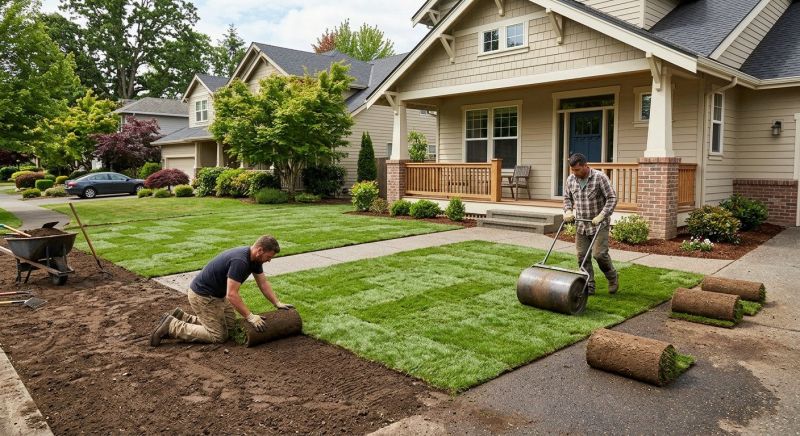 Lawn Installation in Rockwall, TX