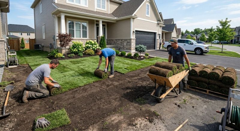 Lawn Sodding in Rockwall, TX