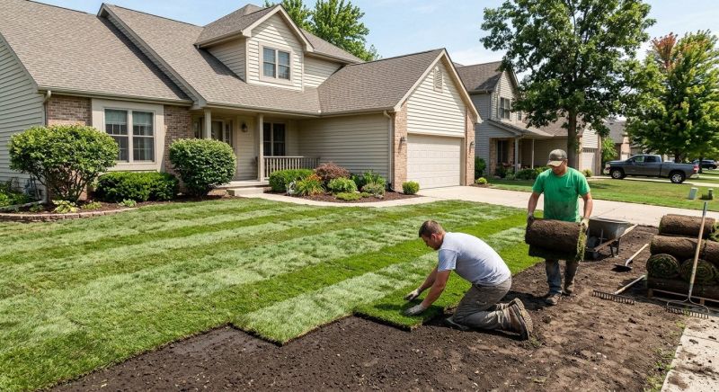 Sod Landscaping in Rockwall, TX