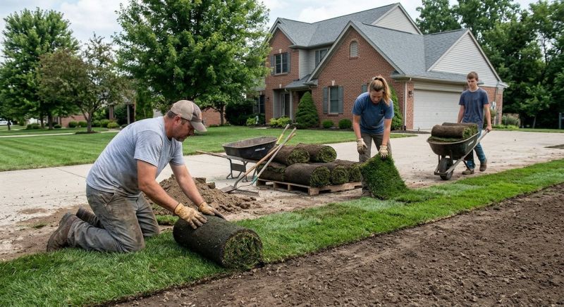 Sodding Service in Rockwall, TX