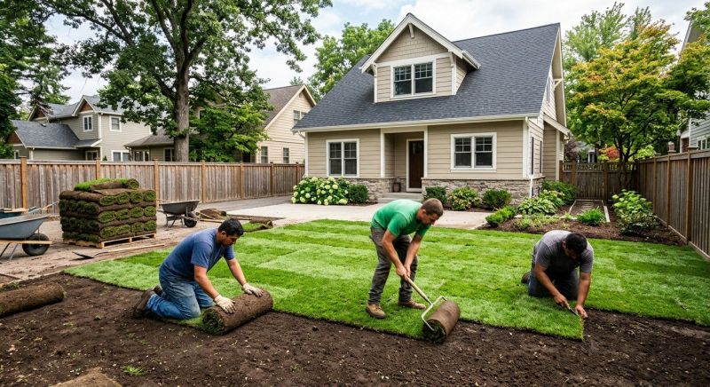 Sodding Service in Rockwall, TX