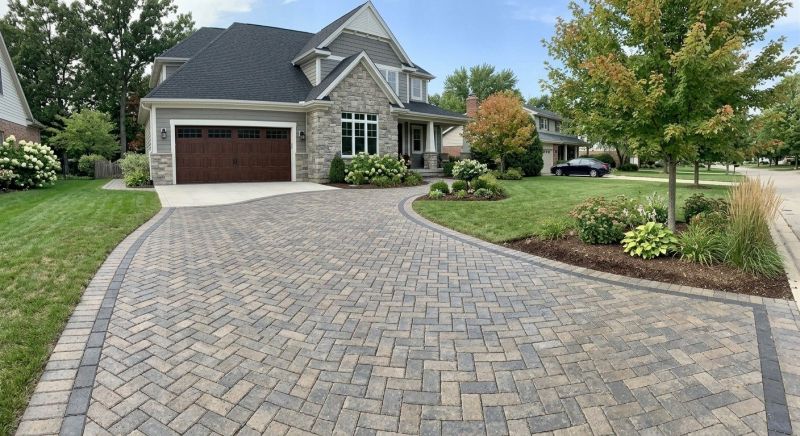 Stone Driveway Construction in Aurora, CO