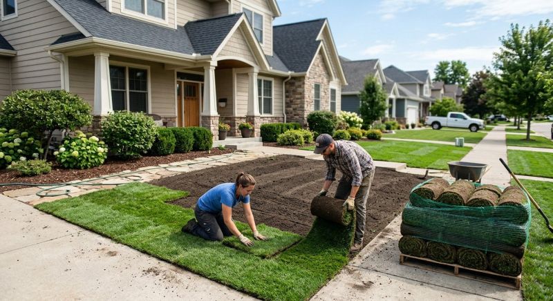 Yard Sod Replacement in Ventura County, CA