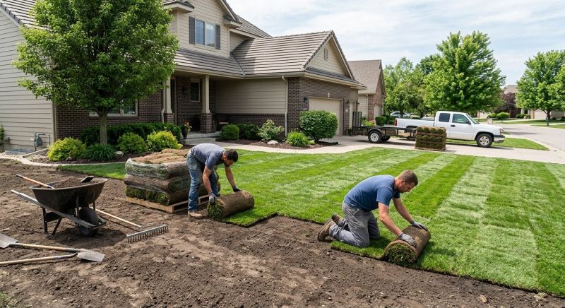Yard Sodding in Aiken, SC